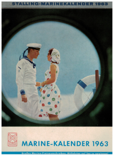 Marine-Kalender 1963 (1 St.) Stalling Marine-Kalender